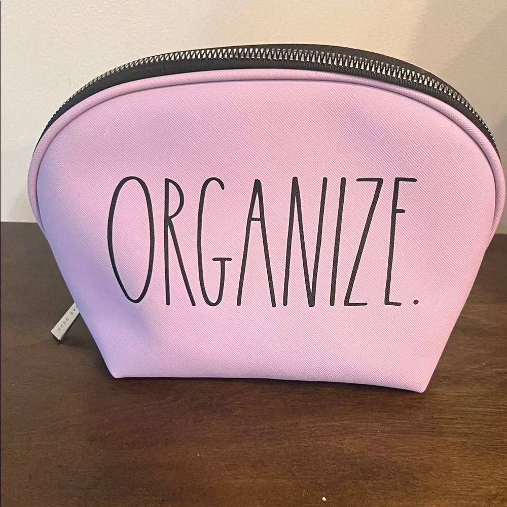 Rae Dunn Makeup Toiletries Bag in Lavender